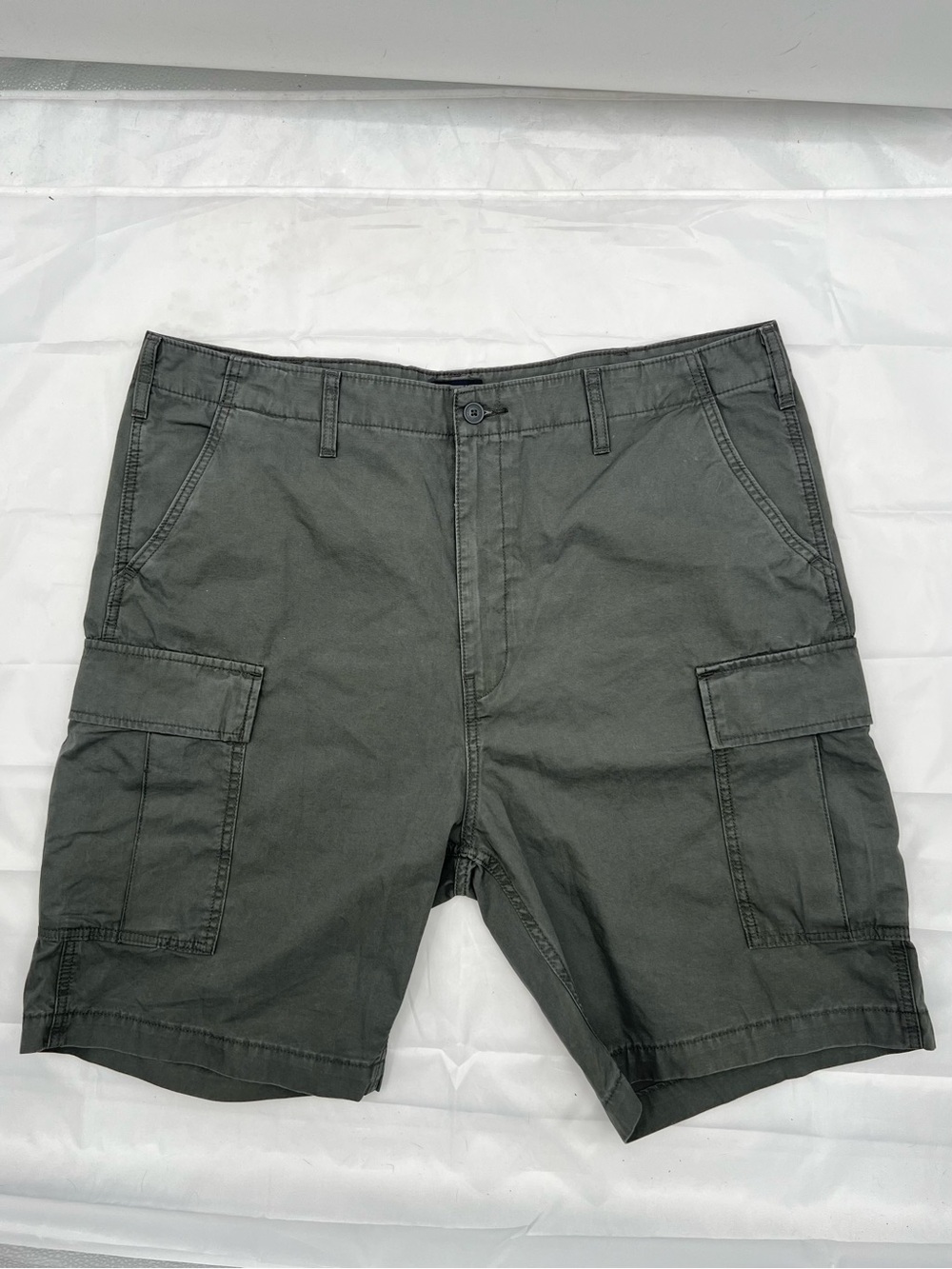 J026 Men's Levi’s Cotton Cargo Shorts - Dark Gray